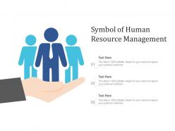 Symbol of human resource management