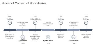 Symbolism Behind Handshakes In Ancient Civilizations PPT Slides AT Compatible Captivating