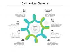 Symmetrical elements ppt powerpoint presentation gallery background image cpb