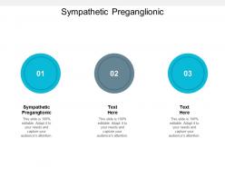 Sympathetic preganglionic ppt powerpoint presentation outline slide portrait cpb