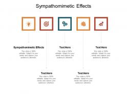 Sympathomimetic effects ppt powerpoint presentation infographic template slide download cpb