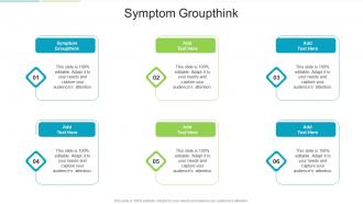 Symptom Groupthink In Powerpoint And Google Slides Cpb
