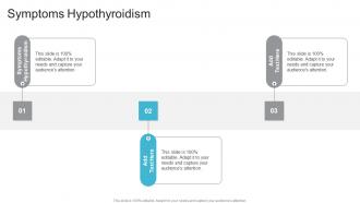 Symptoms Hypothyroidism In Powerpoint And Google Slides Cpb