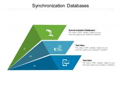 Synchronization databases ppt powerpoint presentation summary microsoft cpb