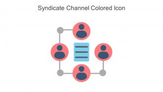 Syndicate Channel Colored Icon In Powerpoint Pptx Png And Editable Eps Format