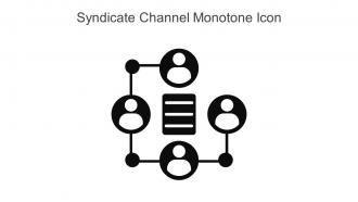 Syndicate Channel Monotone Icon In Powerpoint Pptx Png And Editable Eps Format