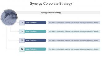 Synergy Corporate Strategy In Powerpoint And Google Slides Cpb