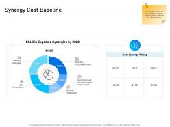 Synergy cost baseline sourcing procurement ppt powerpoint presentation infographics example