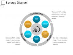 Synergy diagram ppt sample presentations