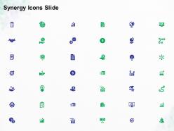 Synergy icons slide ppt powerpoint presentation slides background designs