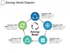 Synergy model diagram ppt sample presentations