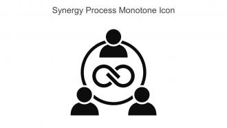 Synergy Process Monotone Icon In Powerpoint Pptx Png And Editable Eps Format