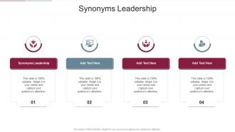 Synonyms Leadership In Powerpoint And Google Slides Cpb