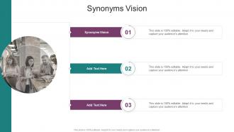 Synonyms Vision In Powerpoint And Google Slides Cpb
