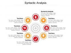 Syntactic analysis ppt powerpoint presentation file formats cpb