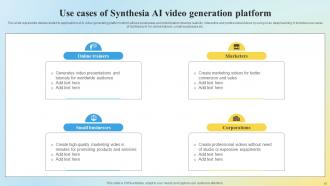 Synthesia AI Overview Of Video Generation Platform AI MM Graphical Compatible