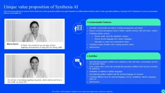 Synthesia AI Platform Integration AI CD V Customizable