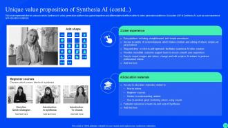 Synthesia AI Platform Integration AI CD V Compatible