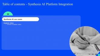 Synthesia AI Platform Integration AI CD V Colorful Template