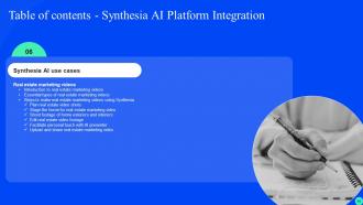 Synthesia AI Platform Integration AI CD V Aesthatic Template