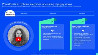 Synthesia AI Platform Integration AI CD V Impressive Slides