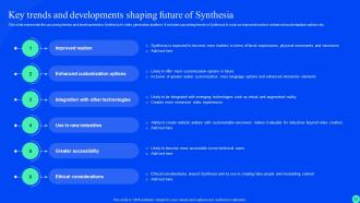 Synthesia AI Platform Integration AI CD V Analytical Slides