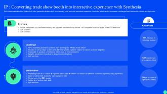 Synthesia Ai Platform Integration Ip Converting Trade Show Booth Into Experience With Synthesia