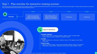 Synthesia Ai Platform Integration Step 2 Plan Storyline For Interactive Training Sessions