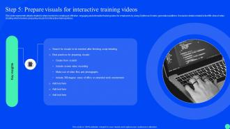 Synthesia Ai Platform Integration Step 5 Prepare Visuals For Interactive Training Videos