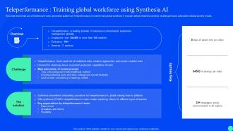 Synthesia Ai Platform Integration Teleperformance Training Global Workforce Using Synthesia Ai