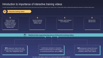 Synthesia Ai Strategies Introduction To Importance Of Interactive Training Videos AI SS V