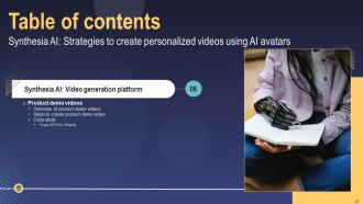 Synthesia AI Strategies To Create Personalized Videos Using AI Avatars AI CD V Interactive Unique