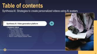 Synthesia AI Strategies To Create Personalized Videos Using AI Avatars AI CD V Multipurpose Unique
