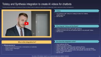 Synthesia AI Strategies To Create Personalized Videos Using AI Avatars AI CD V Impressive Content Ready