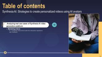 Synthesia AI Strategies To Create Personalized Videos Using AI Avatars AI CD V Slides Editable