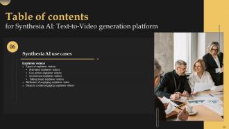 Synthesia AI Text To Video Generation Platform AI CD V Editable Template