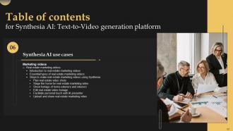 Synthesia AI Text To Video Generation Platform AI CD V Interactive Template