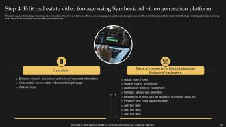 Synthesia AI Text To Video Generation Platform AI CD V Multipurpose Template