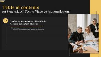 Synthesia AI Text To Video Generation Platform AI CD V Professional Slides