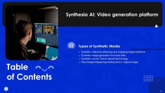 Synthesia AI Video Generation Platform Powerpoint Presentation Slides AI CD Graphical Aesthatic