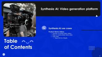Synthesia AI Video Generation Platform Powerpoint Presentation Slides AI CD Downloadable Engaging