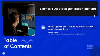 Synthesia AI Video Generation Platform Powerpoint Presentation Slides AI CD Informative Adaptable