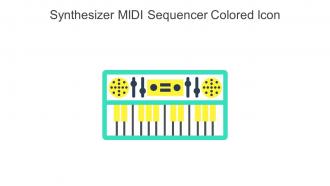 Synthesizer Midi Sequencer Colored Icon In Powerpoint Pptx Png And Editable Eps Format