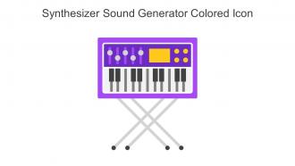 Synthesizer Sound Generator Colored Icon In Powerpoint Pptx Png And Editable Eps Format