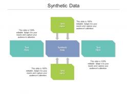 Synthetic data ppt powerpoint presentation show icons cpb