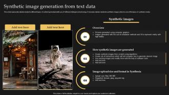 Synthetic Image Generation From Text Data Synthesia AI Text To Video AI SS V