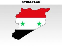 Syria country powerpoint flags