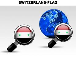 Syria country powerpoint flags