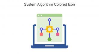 System Algorithm Colored Icon In Powerpoint Pptx Png And Editable Eps Format