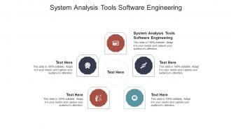 System analysis tools software engineering ppt powerpoint presentation styles shapes cpb